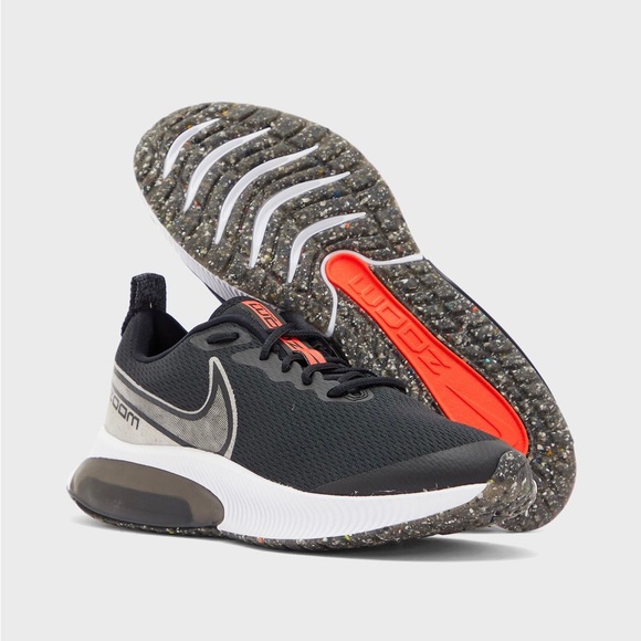 🚂NEW🌋 Nike Air Zoom Arcadia SE GS Black White Bright Crimson - Picture 2 of 7